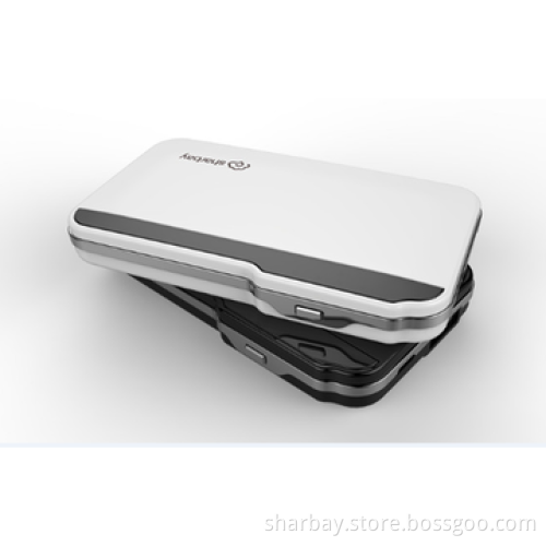 3,000mAh USB Battery Chargers, Built-in Li-polymer Battery, in Piano Paint, 5V/1A, RoHS, FCC, CE